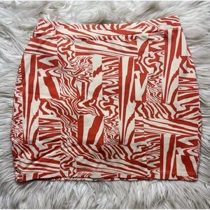 NWOT ASOS DESIGN Tennis Skort in Abstract Animal
Print